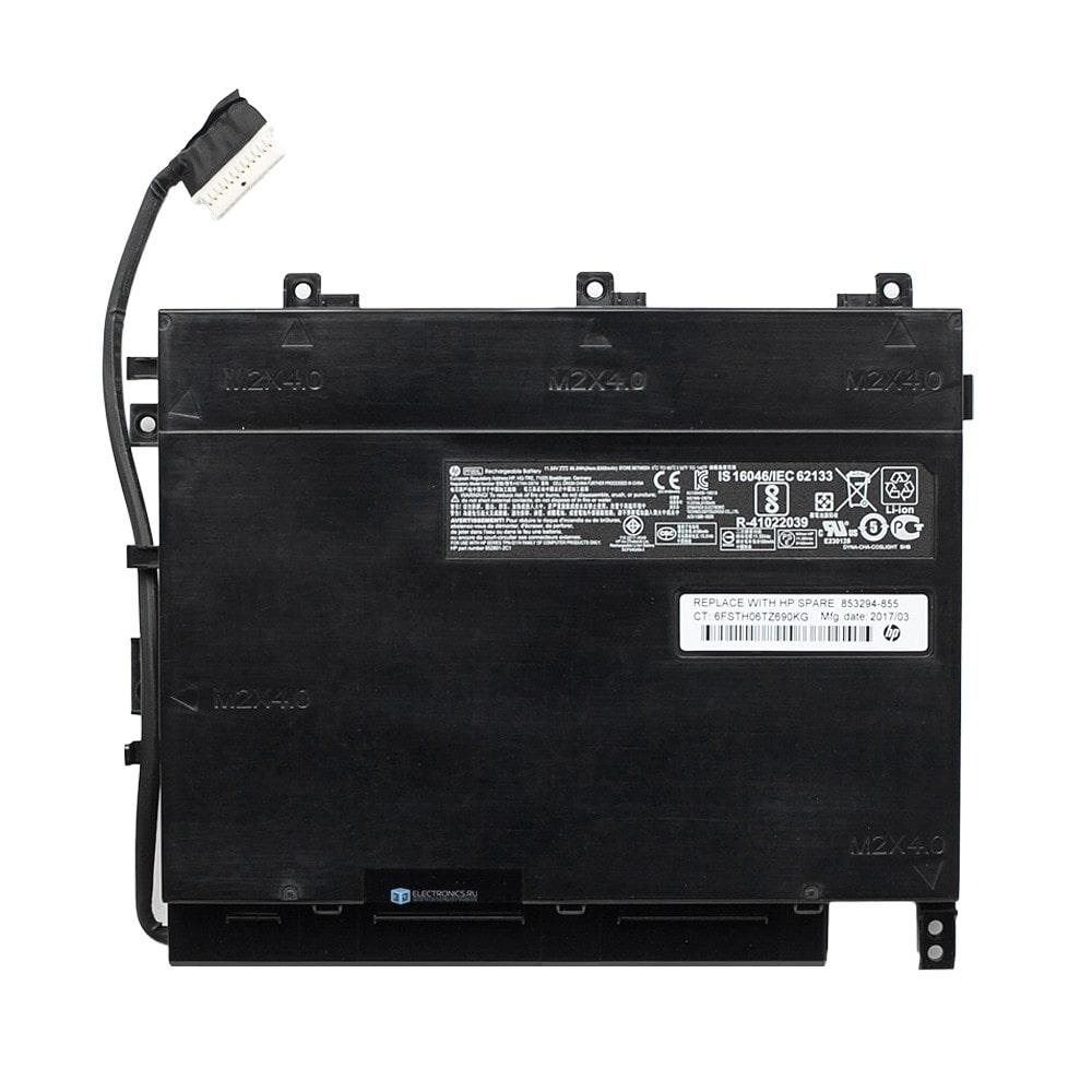АКБ PF06XL для ноутбука HP Omen 17-W100 11,55V 95,8Wh (Org)