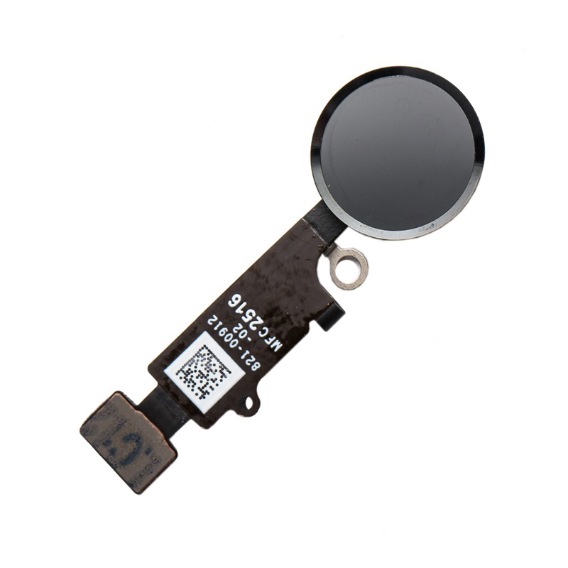 Шлейф iPhone 7/ 7 Plus на кнопку Home в сборе, черный (Org)