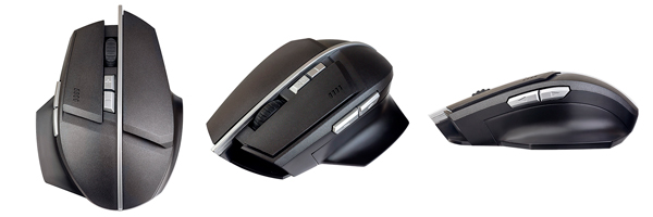 Мышь компьютерная беспроводная Perfeo Concept Game Design, черная