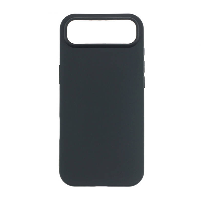 Чехол силиконовый тонкий iPhone 17 Air, черный