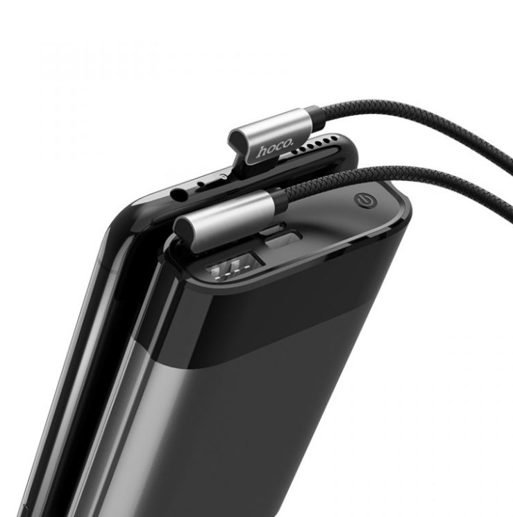 USB кабель micro USB HOCO U42 Exquisiti steel (120см. 2.4A), черный