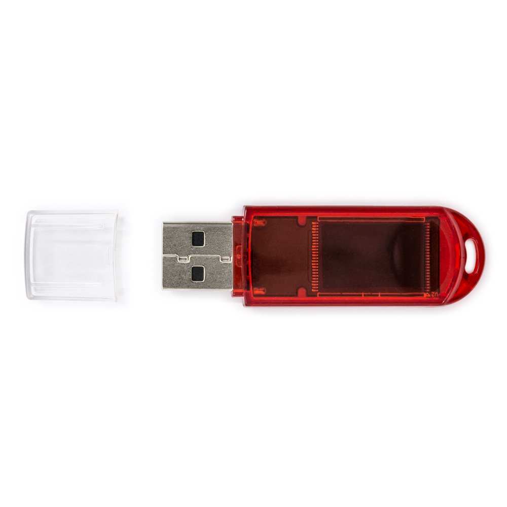 USB флеш-накопитель Mirex 64 GB USB 2.0 ELF, красный