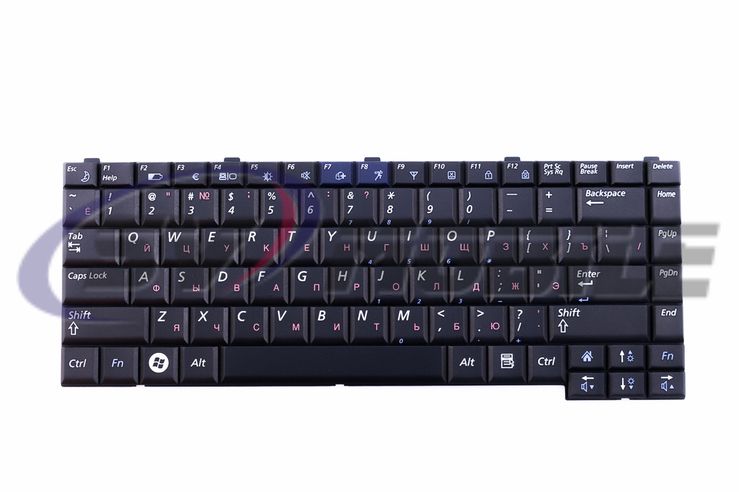 Клавиатура для ноутбука Samsung R40, R60 черная