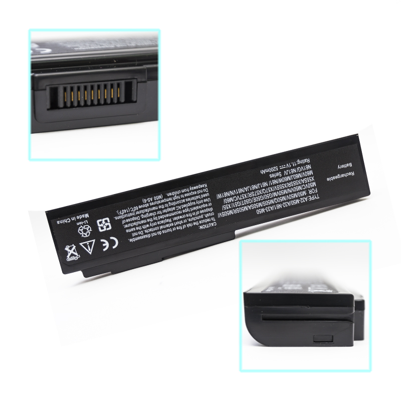 АКБ A32-M50 для Asus 10.8-11.1V 5200mAh