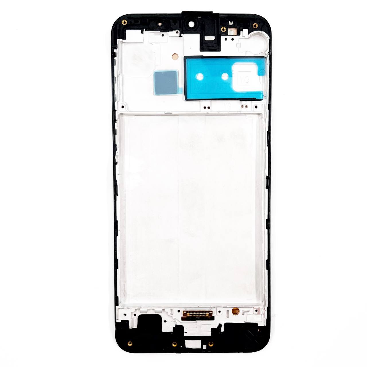 Дисплей Samsung M215F GALAXY M21 в сборе с тачскрином и рамкой, Черный (TFT/Incell)