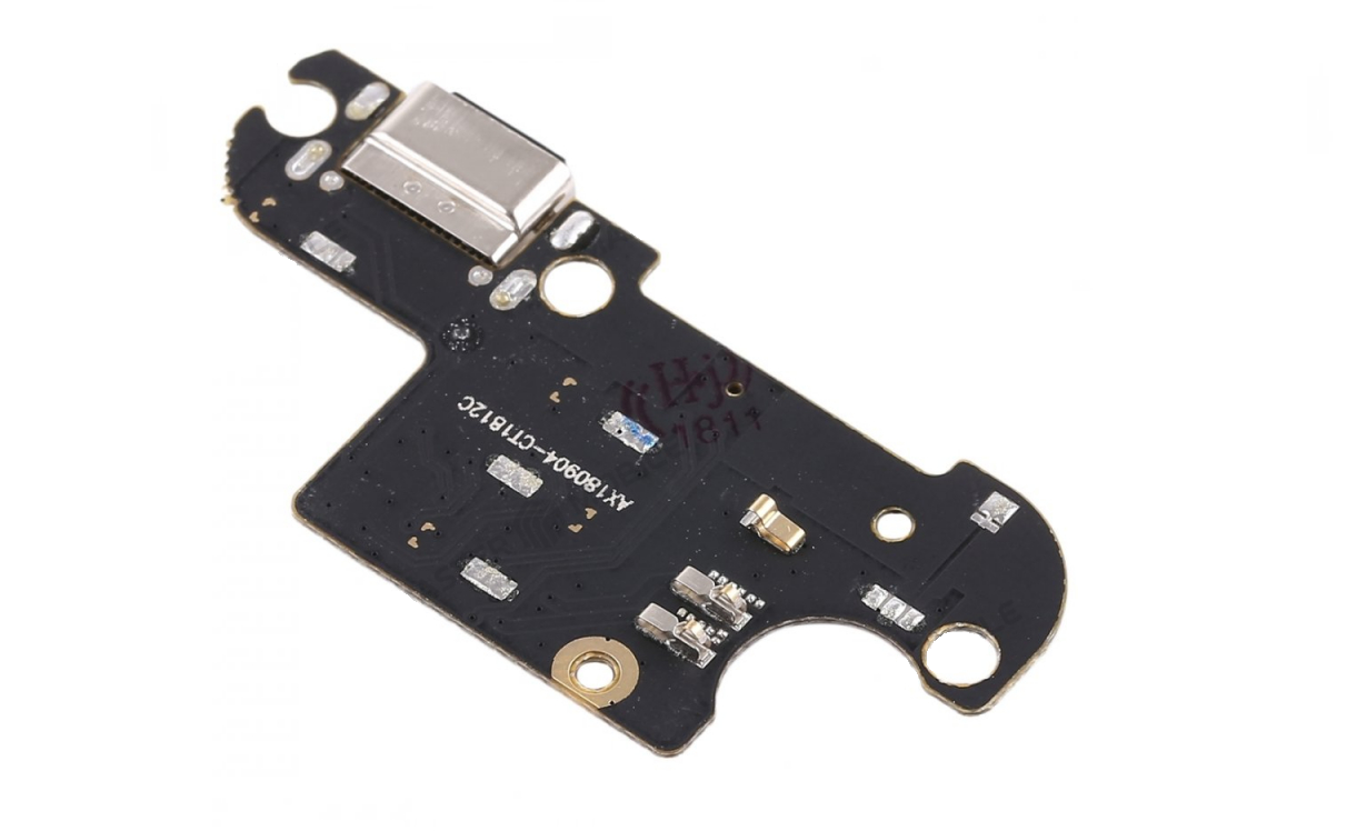 Шлейф Xiaomi Mi 8 Lite плата на разъем зарядки и микрофона