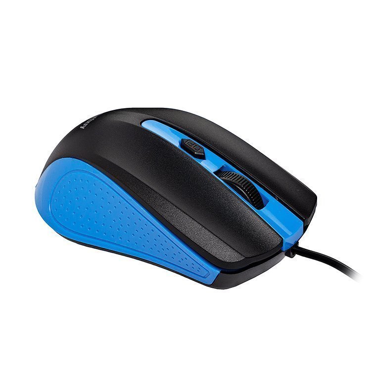 Мышь компьютерная проводная SmartBuy SBM-352-BK ONE, черно-синяя