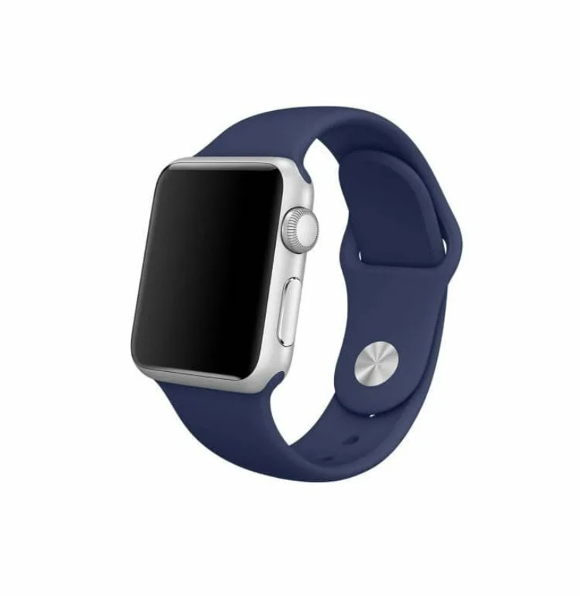 Ремешок силиконовый для Apple Watch 42/ 44 мм Sport Band, свекольный