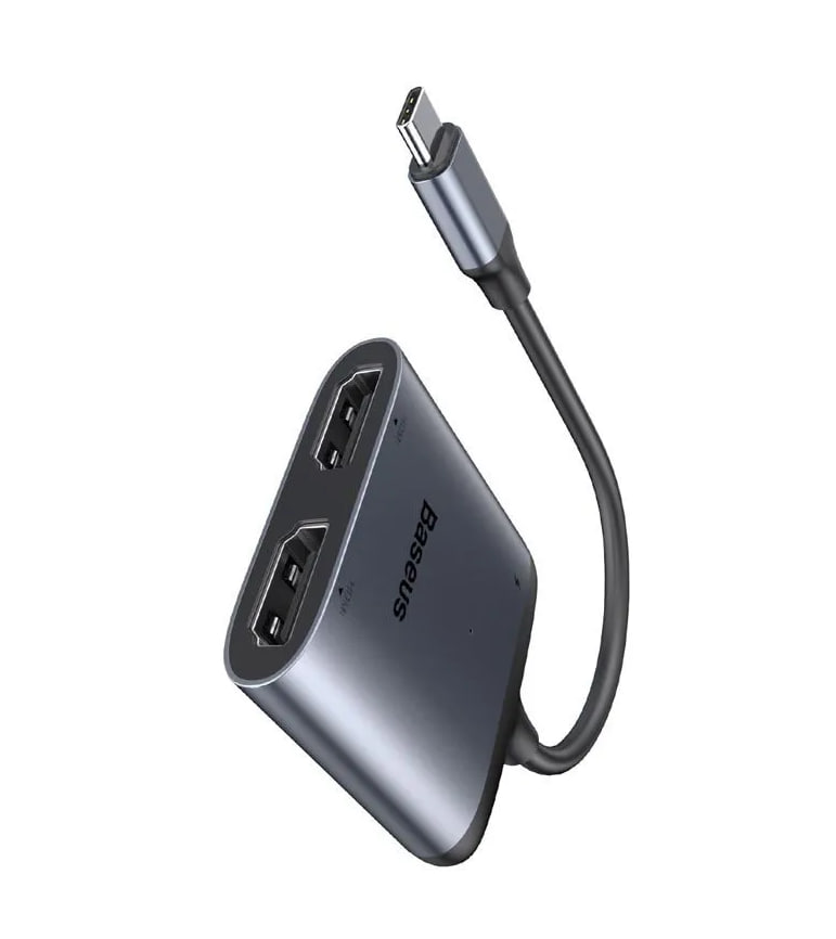 USB-концентратор Baseus Enjoyment Series (Type-C intelligent HD) (Серый)