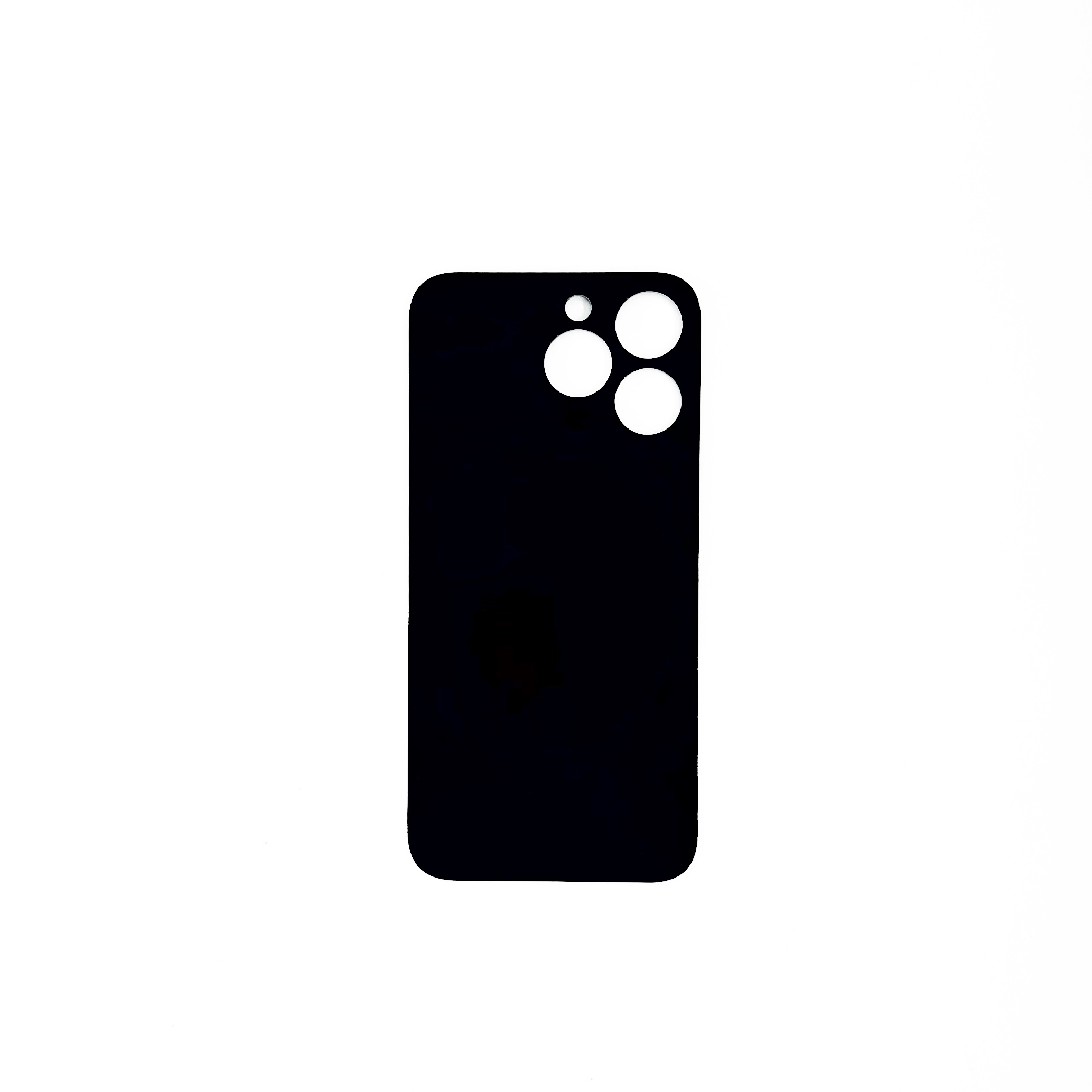 Задняя крышка iPhone 13 Pro Max стеклянная, легкая установка, черный