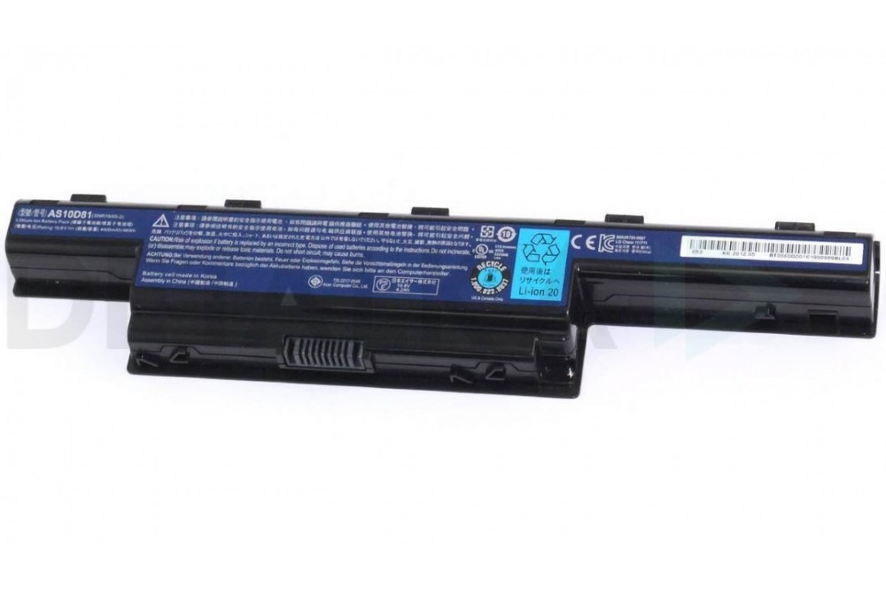 АКБ AS10D31 для Acer 10.8-11,1V 5200mAh