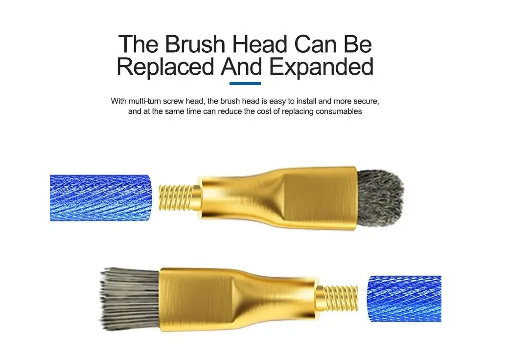 Щетка для очистки SUNSHINE SS-022D двухсторонняя (со сменными головками)