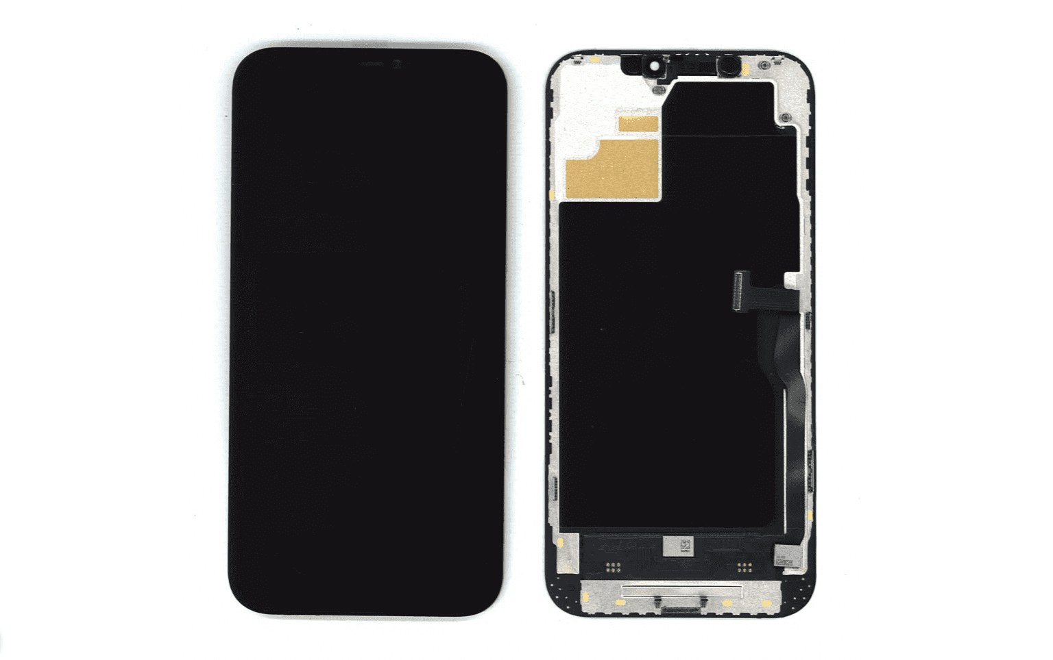 Дисплей iPhone 12 Pro Max в сборе с тачскрином, Черный (LCD OR/ переклей)