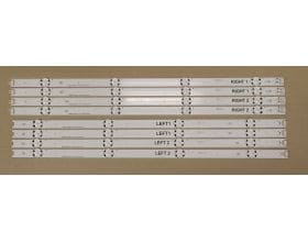 Подсветка для телевизоров, универсальная (один диод с рассеивателем) SR-101 3V 50x18 мм