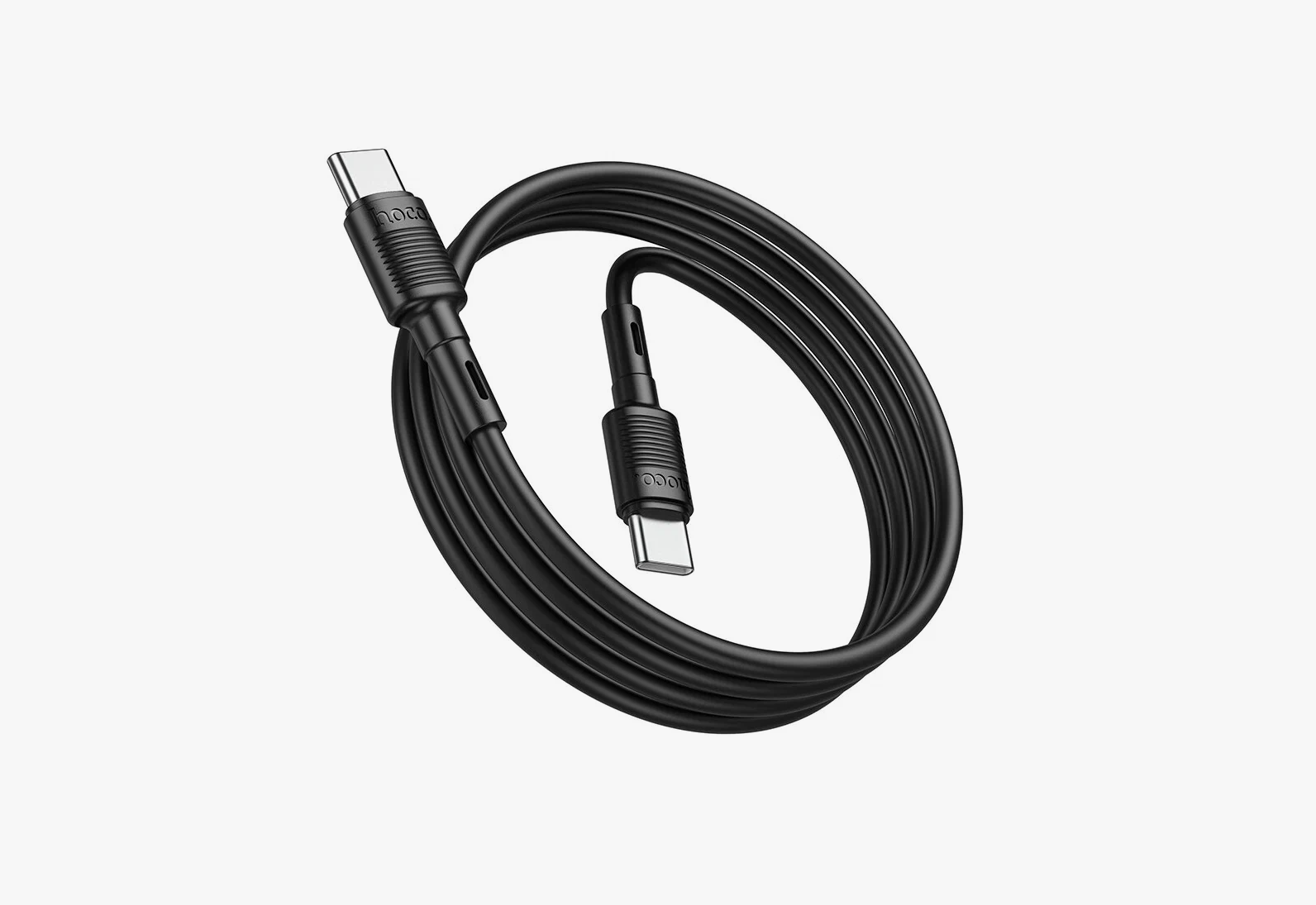 USB-C кабель HOCO X83 Victory 60W Type-С to Type-С (100см), черный