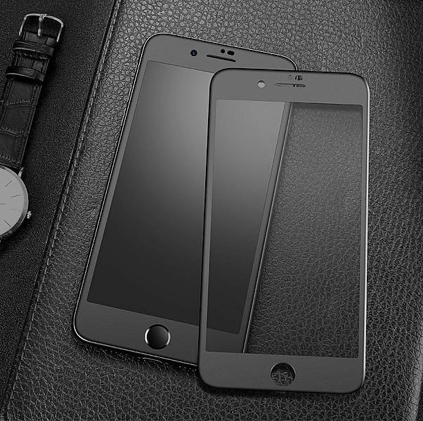 Защитное стекло iPhone 7/ 8/ SE 2 Ceramic Glossy Film 9D матовое, черное