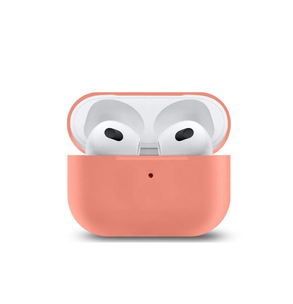 Чехол-бокс для Apple Airpods 3 силиконовый, папайи №4