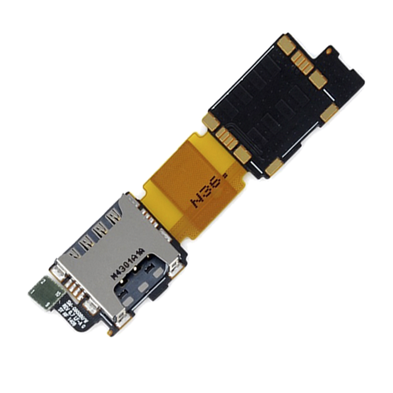 Шлейф Samsung G900F/ G900H S5 с коннектором Sim-карты