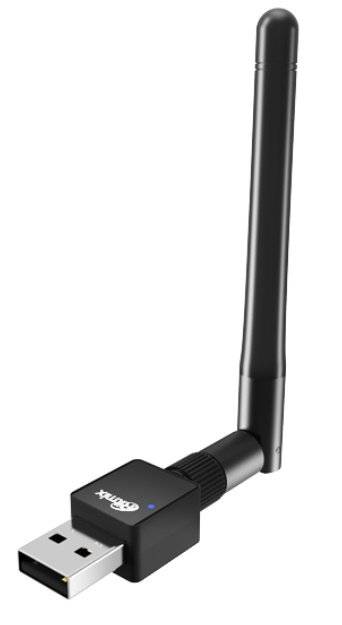 Адаптер Wi-Fi 600 Мбит, Wi-Fi 2.4 ГГц;  5 ГГц + Bluetooth 802.11n