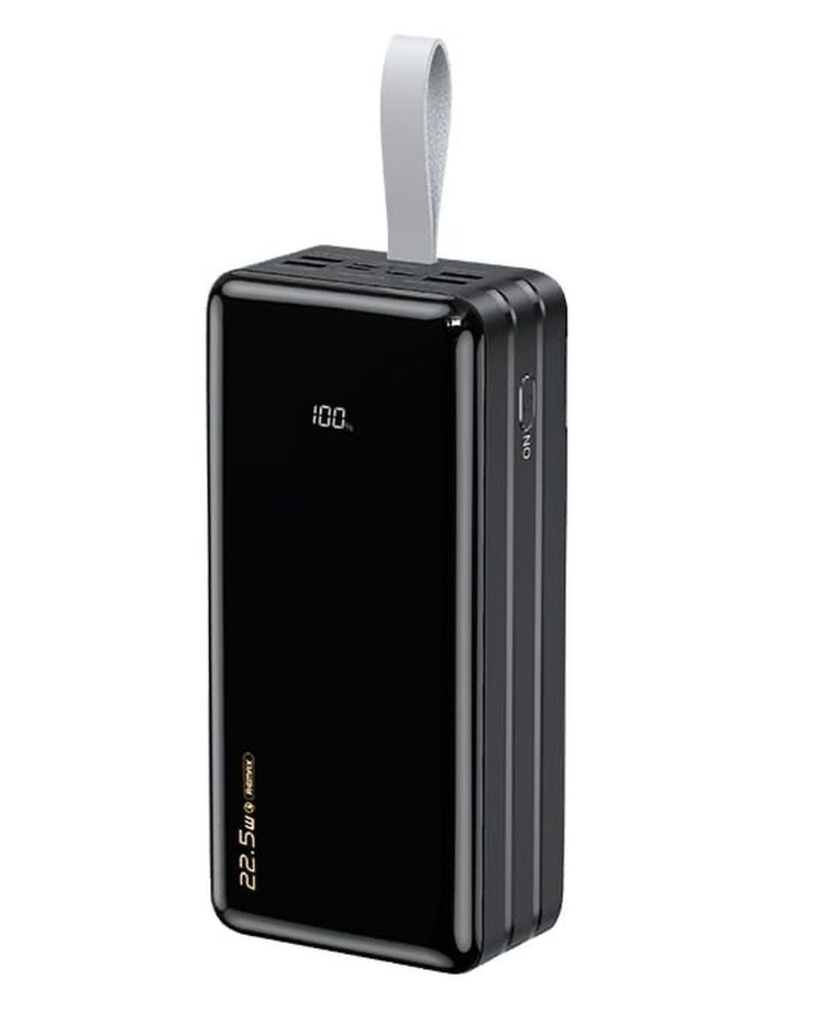 Внешний аккумулятор Power Bank 60000 mAh Remax RPP-173 22.5W, черный