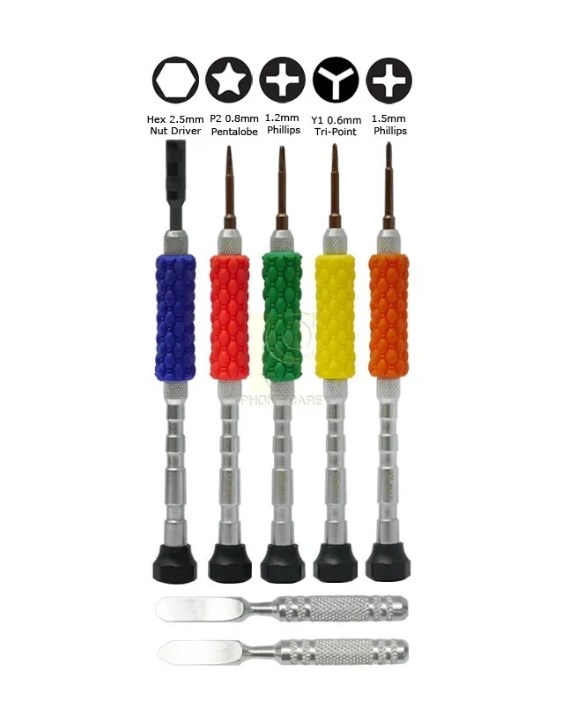 Набор отверток Ya Xun YX8186 в комплекте 7 отверток, для Iphone 7
