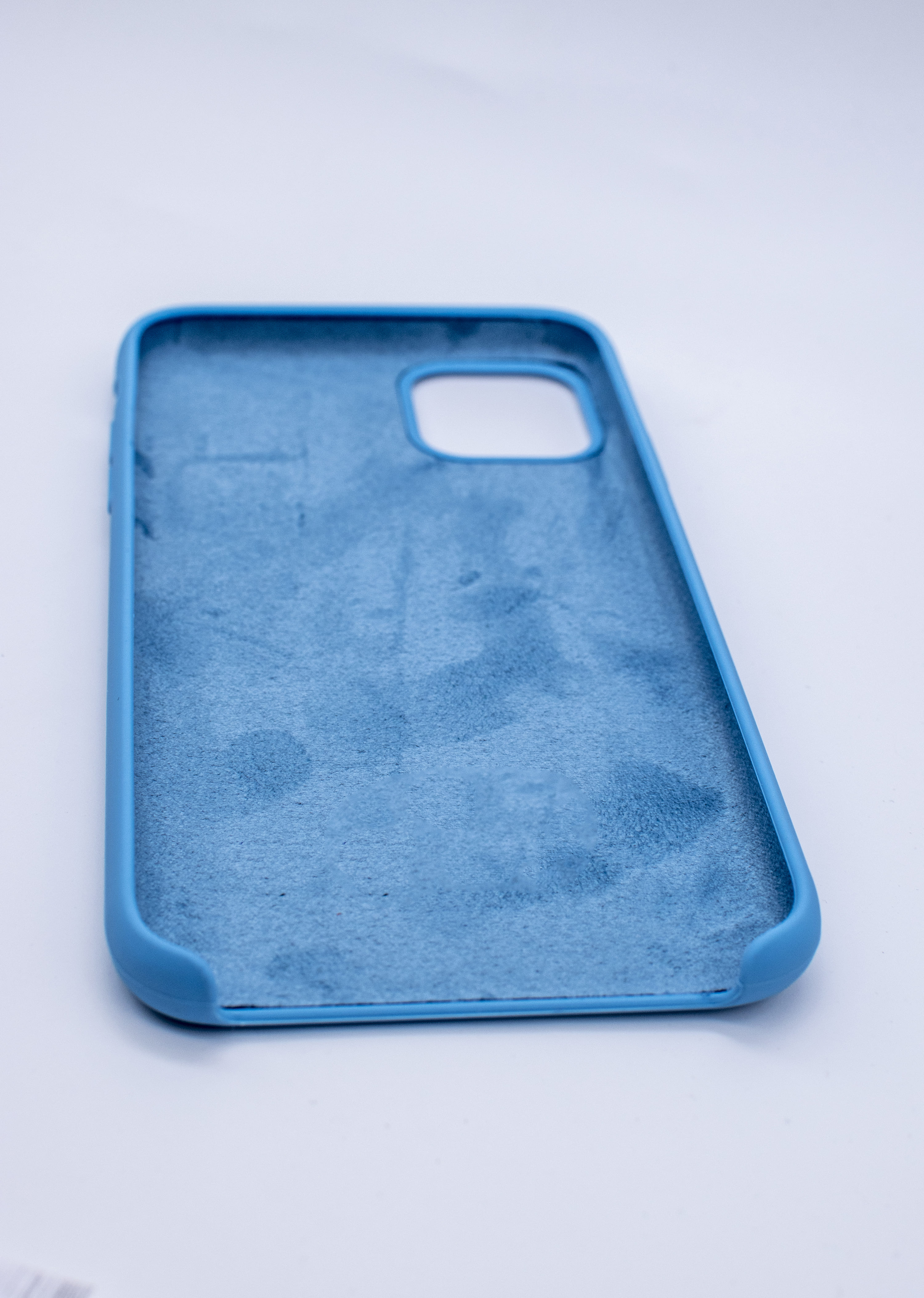 Чехол силиконовый гладкий Soft Touch iPhone 11 Pro Max, светло-синий (№53)