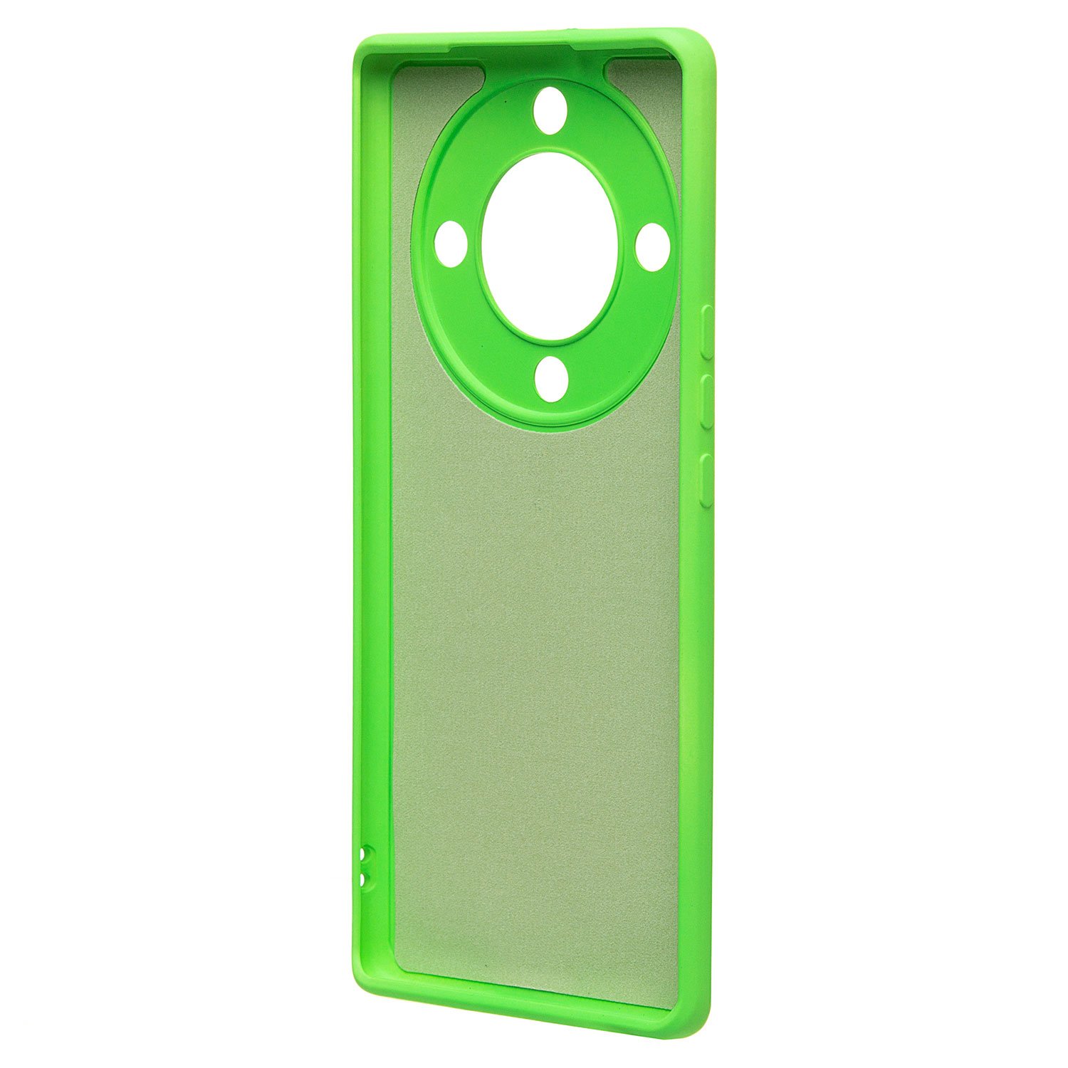 Чехол силиконовый гладкий Soft Touch Huawei Honor X9a, зеленый