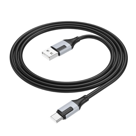 USB кабель Type-C USB BOROFONE BX101 Creator (100см. 2.4A), черный