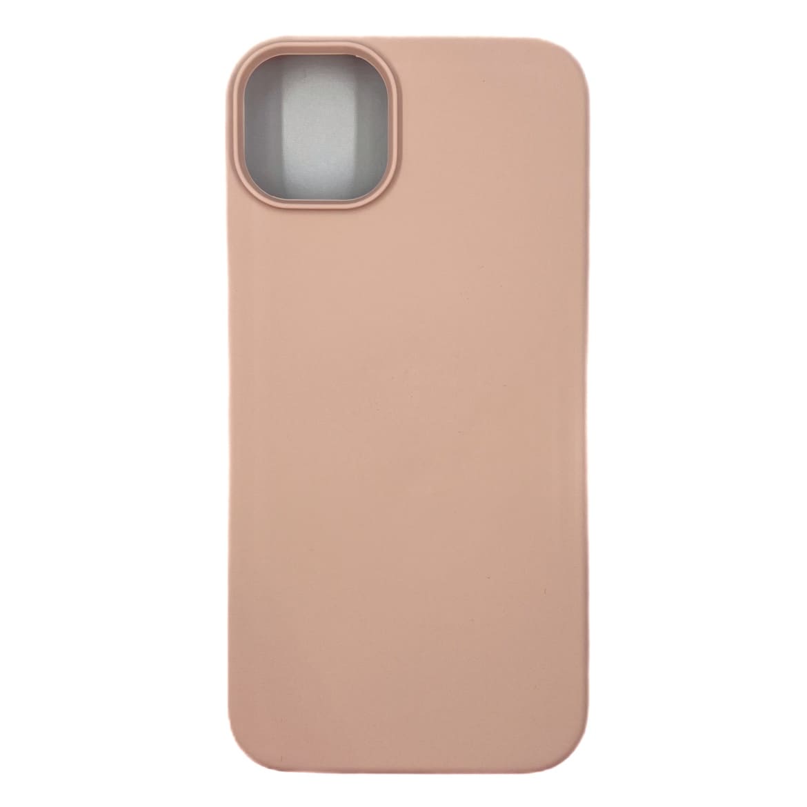 Чехол силиконовый гладкий Soft Touch iPhone 14 Plus, розовый песок №19 (закрытый низ)