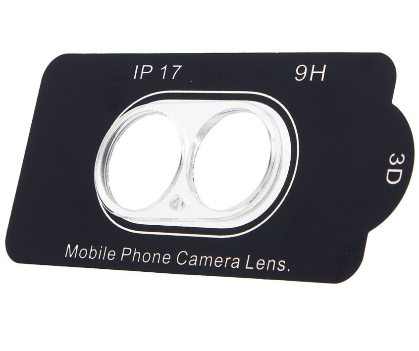Защитное стекло на камеру CG00 iPhone 17, прозрачный