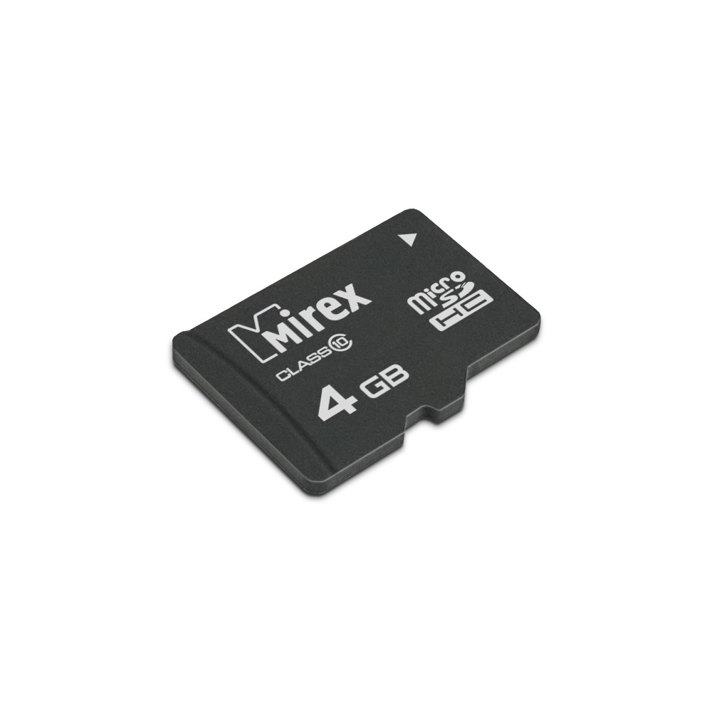 Карта памяти MicroSDHC Mirex 04 GB класс 10