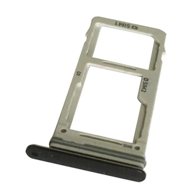 Держатель Sim Samsung G960/ S9 Dual, черный