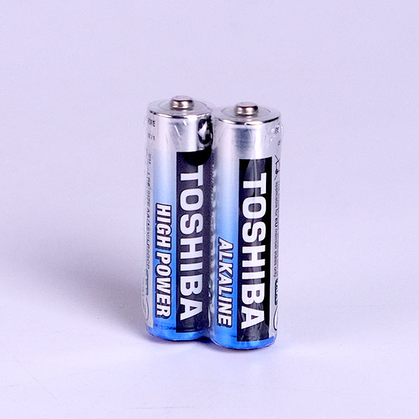 Батарейка Toshiba LR6/2SH AA/пальчиковая (1.5v, алкалиновая) упкаковка пленка 2 шт