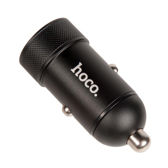 Автомобильный адаптер HOCO Z32A Flash power Fully, черный