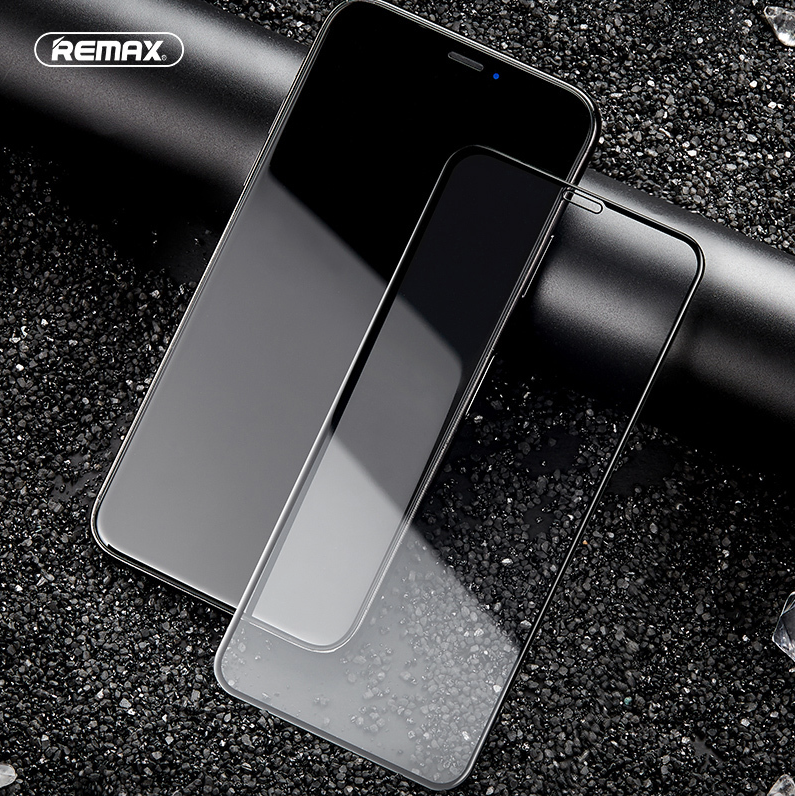 Защитное стекло iPhone 12 Pro Max Remax GL-56 Sino Series Shatter-proof Temper Glass матовое, черное