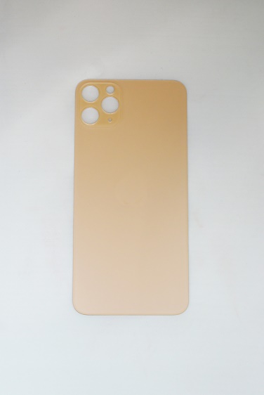 Задняя крышка iPhone 11 Pro Max со стеклом камеры, золото