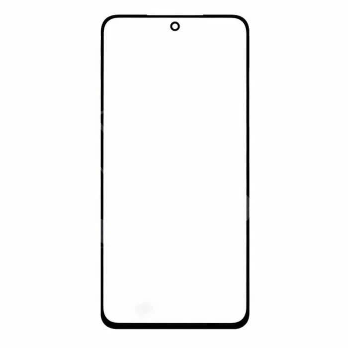 Стекло дисплея для переклейки Samsung S21 FE (G990B), с OCA пленкой, черное