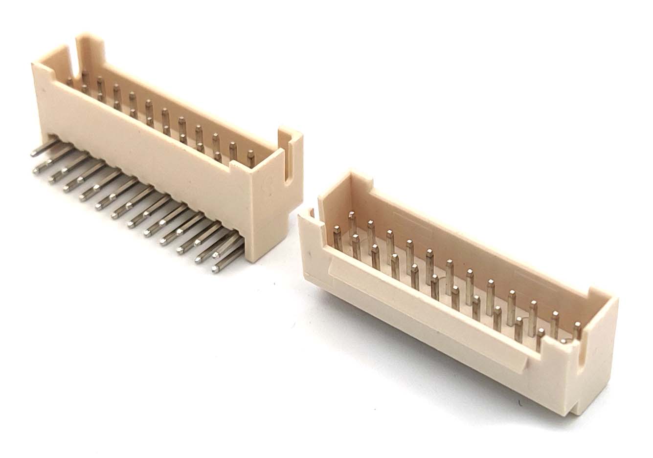 Разъем под шлейф 24pin хэш платы Г-образный