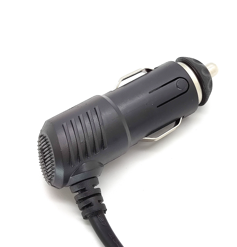 Разветвитель розетки автоприкуривателя OLESSON 1636 (3 гнезда, 2USB, 100W) на проводе, черный