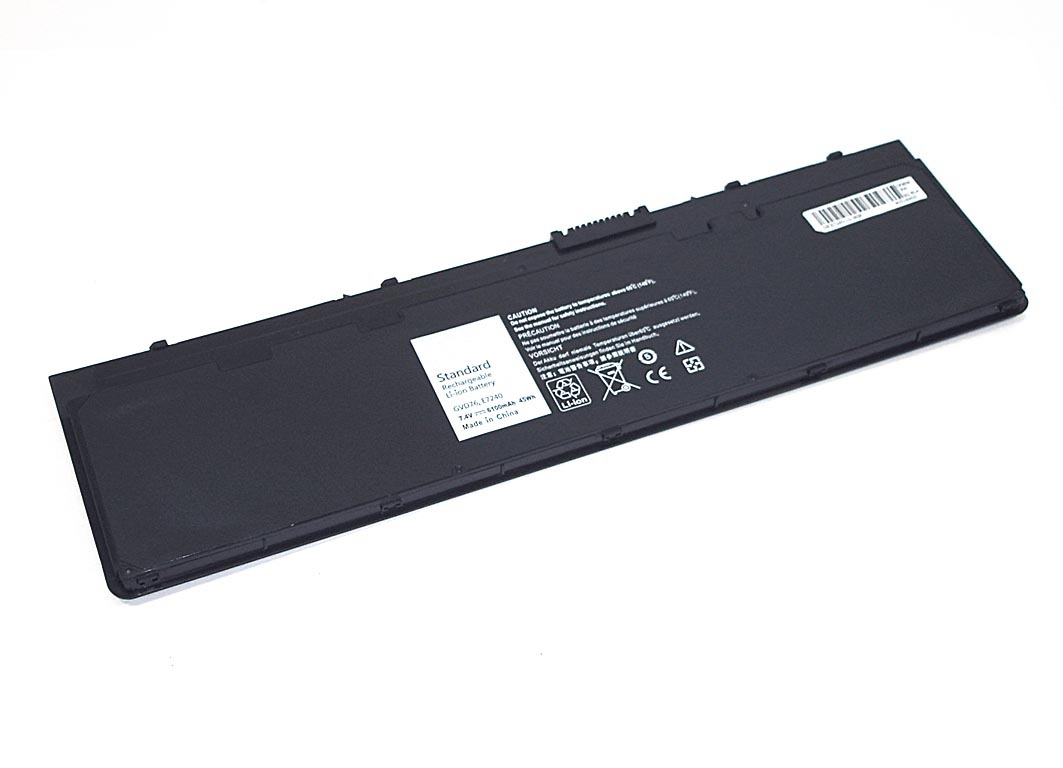 АКБ для ноутбука Dell E7240-2S2P 7.4V 45Wh черная (OEM)