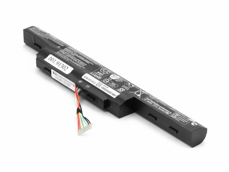 АКБ AS16B8J для ноутбука Acer Aspire E5-575G 10.95V 5600mAh черная (Org)