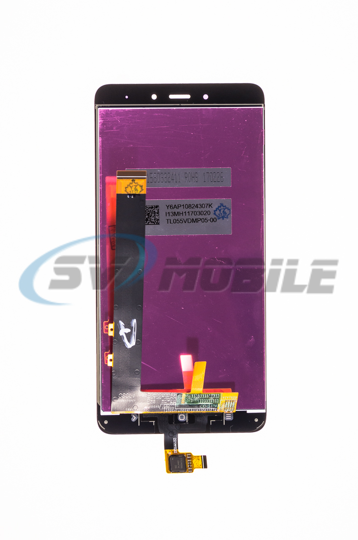 Дисплей Xiaomi Redmi Note 4 в сборе с тачскрином, Черный (Оригинал Китай)