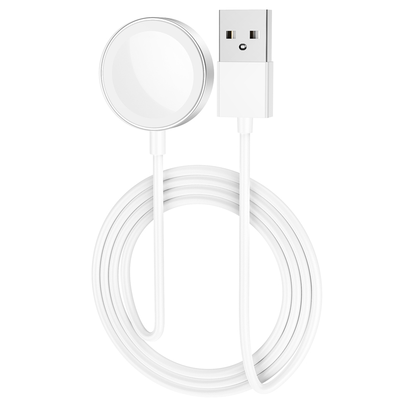 Зарядное устройство HOCO CW39 iWatch wireless charger для Apple Watch разъем USB, белый