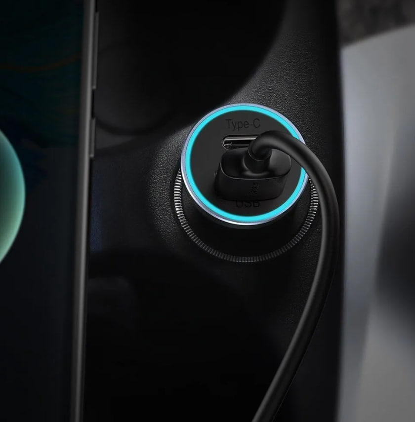 АЗУ Baseus Golden Contactor Pro (Быстрая зарядка) (USB A+Type C) (40W) (Синий)