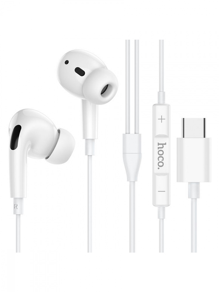 Наушники HOCO M1 Pro Original Series Earphone Type-C, белые
