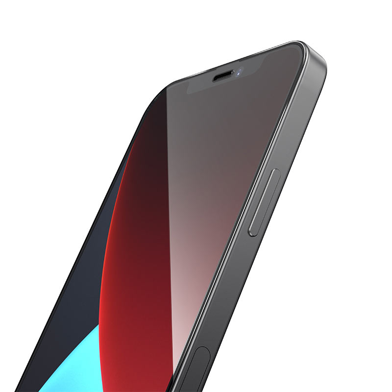 Защитное стекло iPhone 12 mini HOCO G1 полное покрытие, черное
