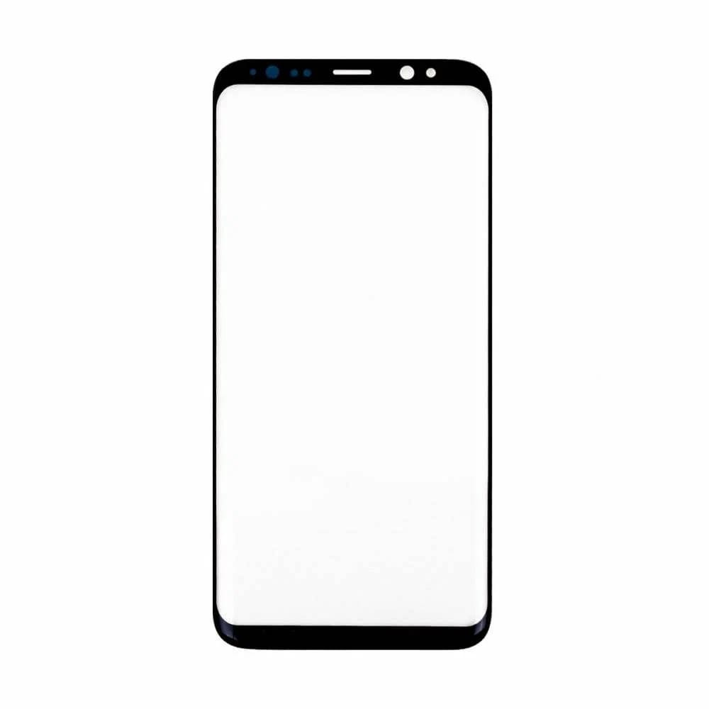 Стекло дисплея для переклейки Samsung S8 (G950F), с OCA пленкой, черное