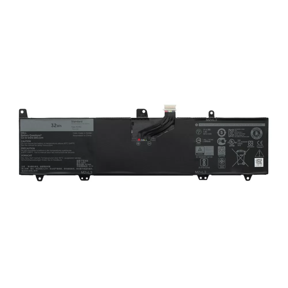 АКБ 0JV6J для ноутбука Dell Inspiron 3168 7.6V 3400mAh (OEM)