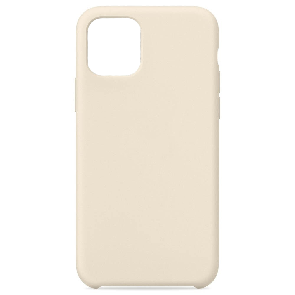 Чехол силиконовый гладкий Soft Touch iPhone 11 Pro, бежевый (без логотипа)
