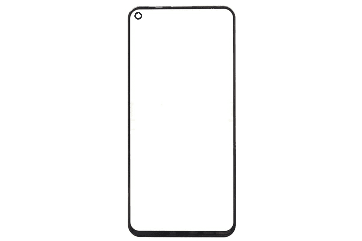 Стекло дисплея для переклейки Huawei Honor 20 с OCA пленкой, черное